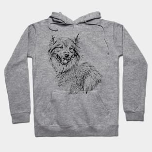 Eurasier - Line Art Hoodie